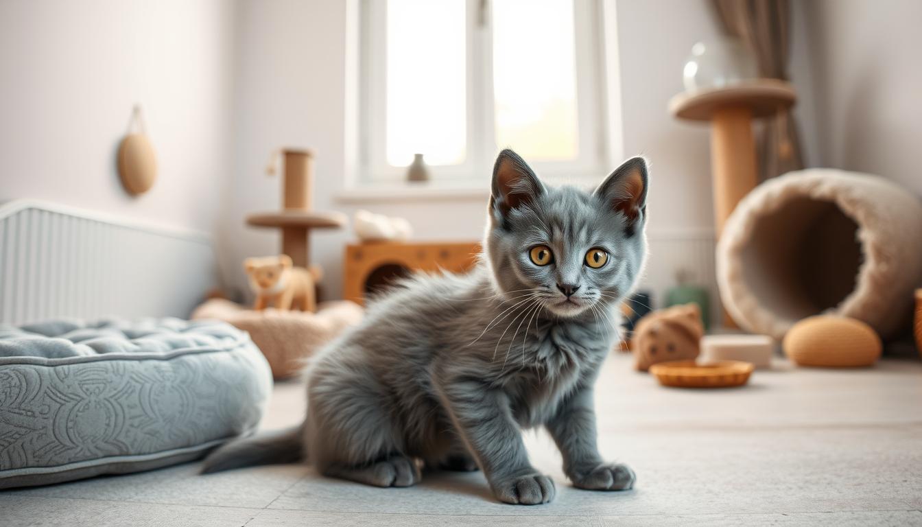 british blue kitten